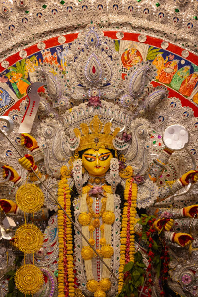 istock An idol of goddess durga 2169911315