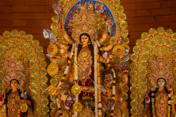 istock An idol of goddess durga 2169911489