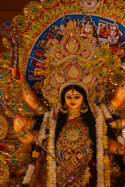 istock An idol of goddess durga 2169911875