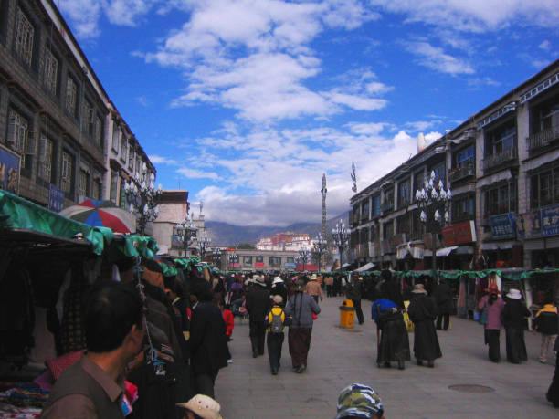 istock Tibetan-style street architecture in Lhasa 2169926191