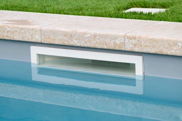 istock close up of a pool skimmer 2169930761