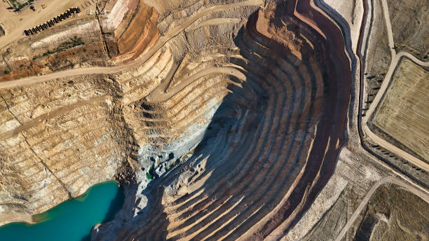 istock Close-Up of Terraced Gold Mine 2169931499