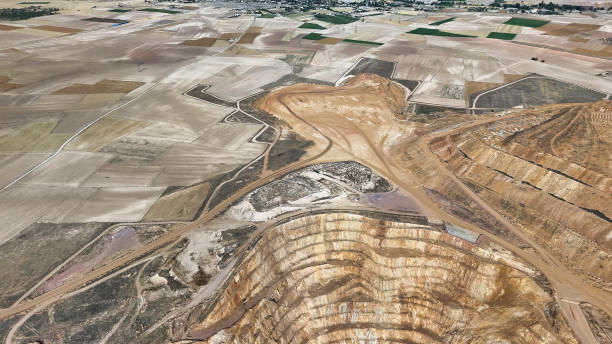 istock Expansive View of Mining Operations and Surrounding Farmland 2169932857