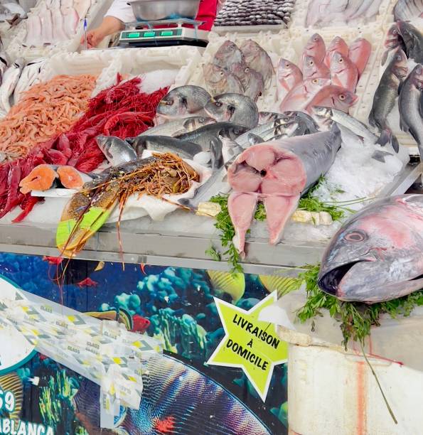 istock IMG_1374 Fish stall at a market 2169933901
