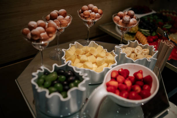 Close-Up Of Fruits In Bowl On Table