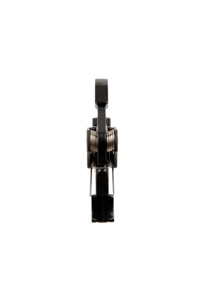 istock Shock trigger for gun isolate on white background. Gun trigger. Repair spare part. 2169944201
