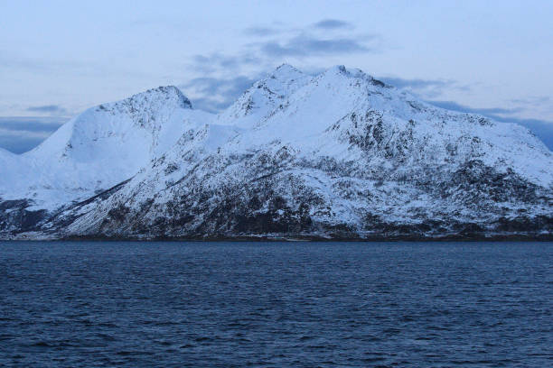 istock snowy mountains in Kaldfjord, Tromso, Norway 2169946895