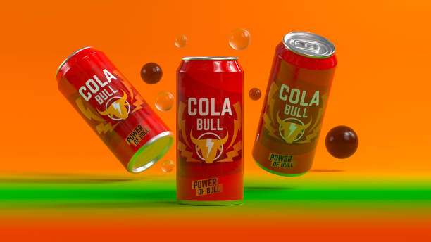 istock Unbranded Cola Can Design with Bold Red Colors and Dynamic Energy, Ideal for E-Commerce Packaging – 3D Rendering 2169955147