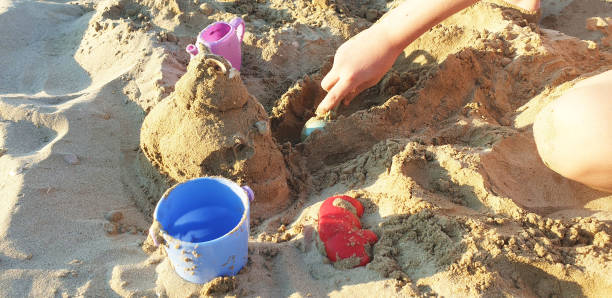istock beach sand sea shovel bucket 2169961618