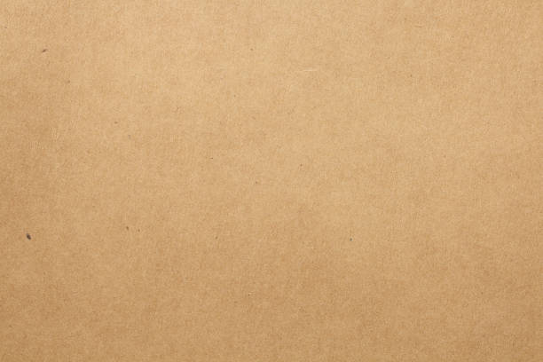 istock Cardboard sheet texture background, pattern of brown kraft paper with vintage style. 2169977490
