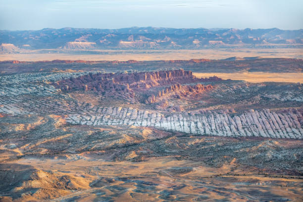 istock Aerial view on the Arches National Park, Utah 2169977590