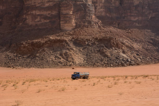 istock Smuggler Car in the desert 2169982239