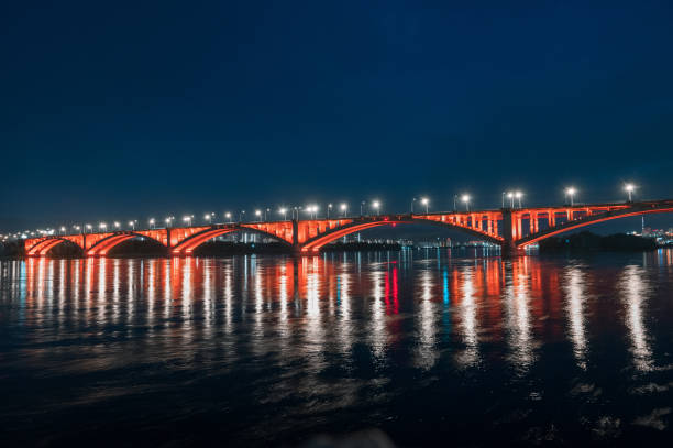 istock Communal bridge in Krasnoyarsk 2169985420