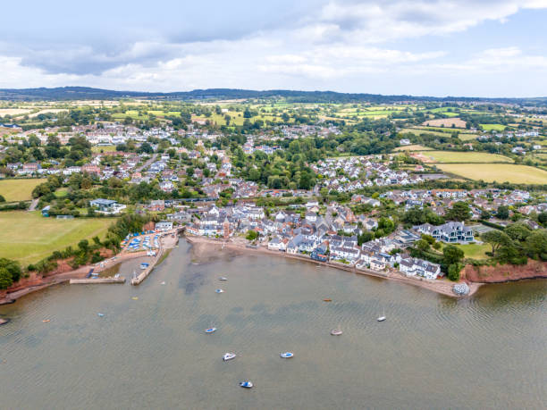 istock Aerial view of Lympstone in Devon 2169992180