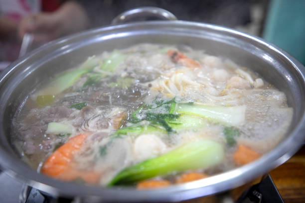 Sliced ​​Lamb.Chinese Old Beijing Hot Pot Dishes (Instantly Cooked Lamb)