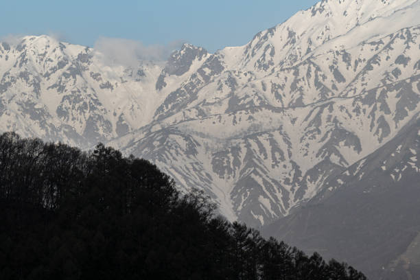 Beautiful snowy mountains