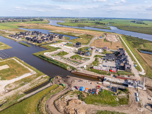 istock Reeve village construction site near Kampen seen from above 2170010354