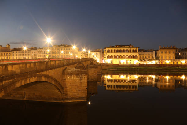 istock FlorencePonte Vecchio river Arno Italy dusk night cityscape 2170013000
