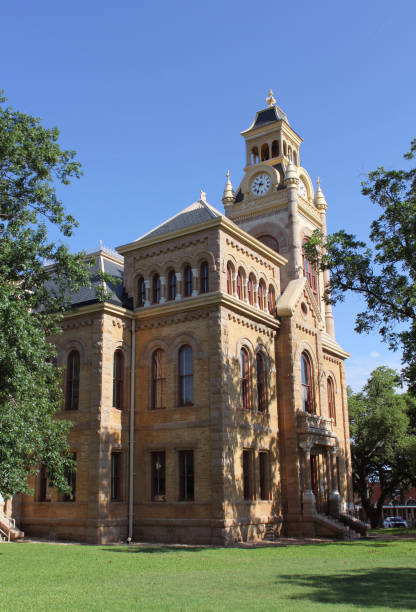 istock Historic Llano County Courthouse Located in Downtown Llano TX 2170016346