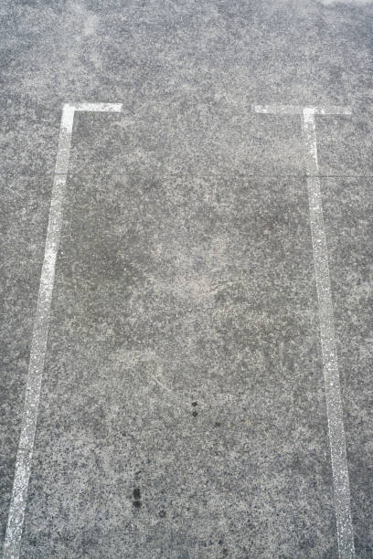 istock Parking lines in  asphalt ground 2170016954