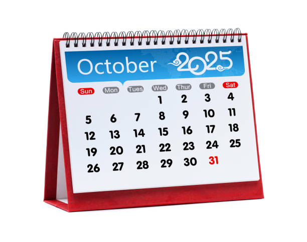 istock October calendar book in 2025 2170018507