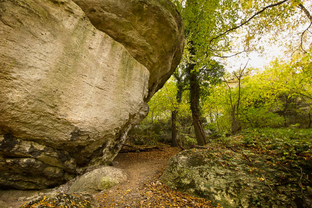 istock landscape with picturesque rocks 2170019381