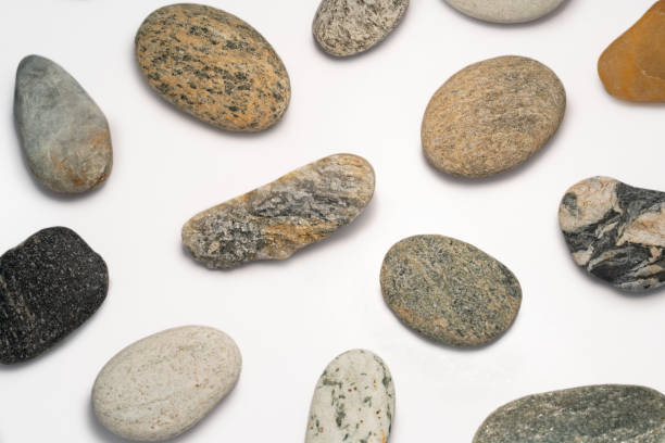 istock Sea stones isolated on a white 2170026217