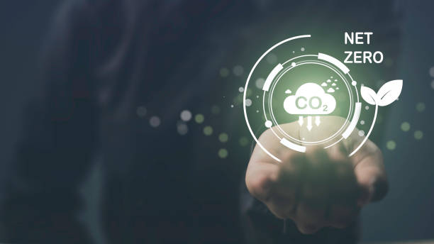 istock Commitment to reducing carbon footprints and combating climate change. Renewable energy and sustainable. Global protect environment, emphasizing ecological management greener future. 2170035319