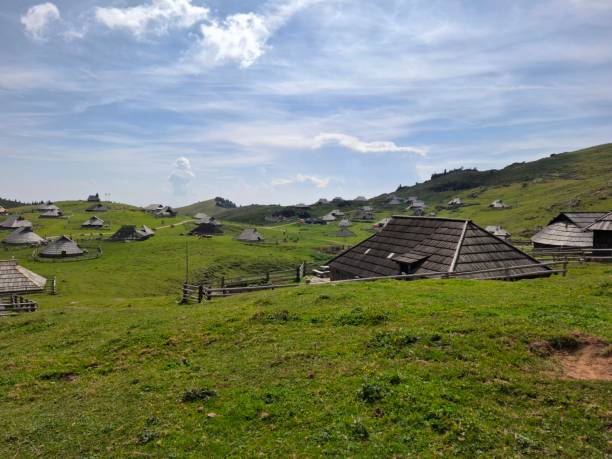 istock Herdsmen's village on Velika Planina 2170039281