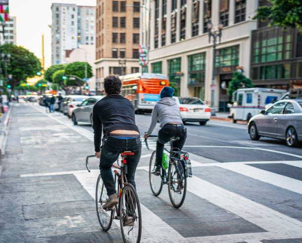 istock Cyclists in Los Angeles 2170042740