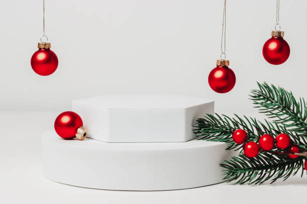istock Christmas and New Year background for product presentation. 2170043772