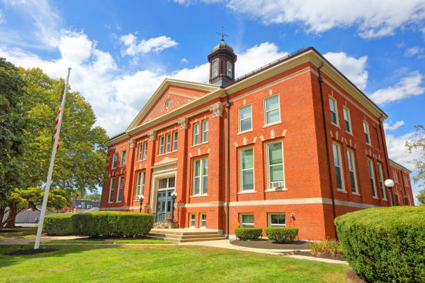 istock Whitman, Massachusetts, Town Hall 2170050473
