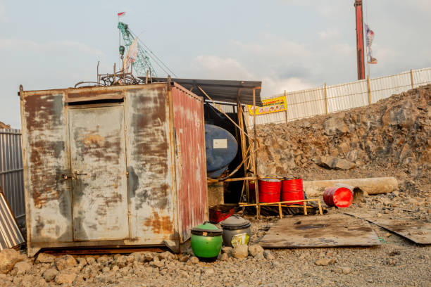 istock Fuel reserves alongside toll road construction 2170057138