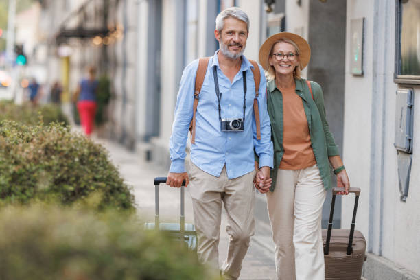 istock Senior tourists exploring a new city 2170059441