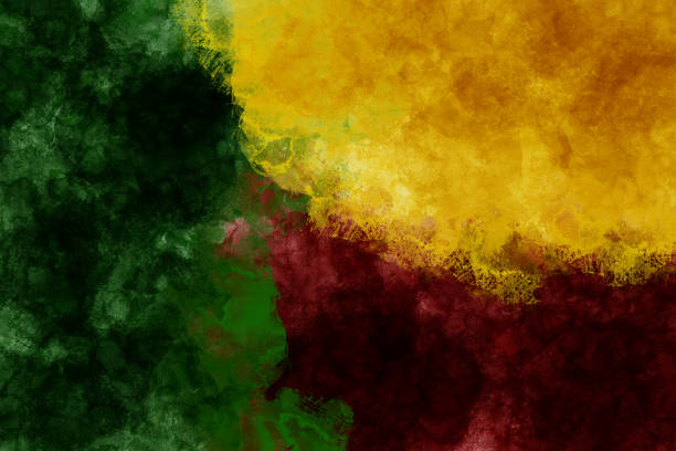 istock Abstract watercolor background, black history month and Juneteenth background. 2170060486