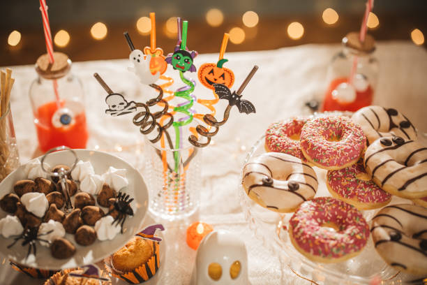 istock House decorated for Halloween 2170060741