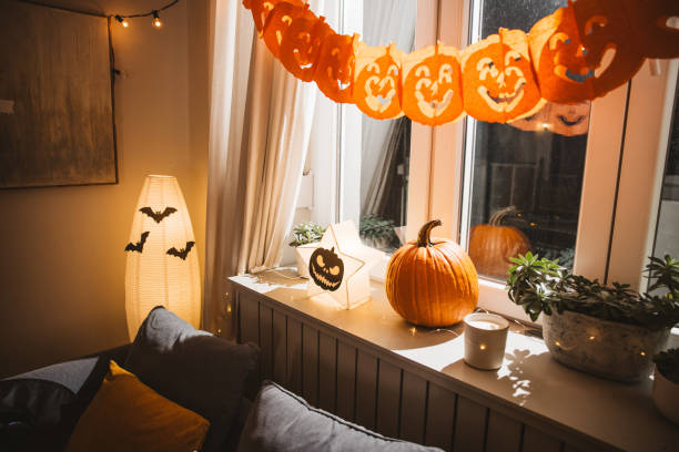 istock House decorated for Halloween 2170060799
