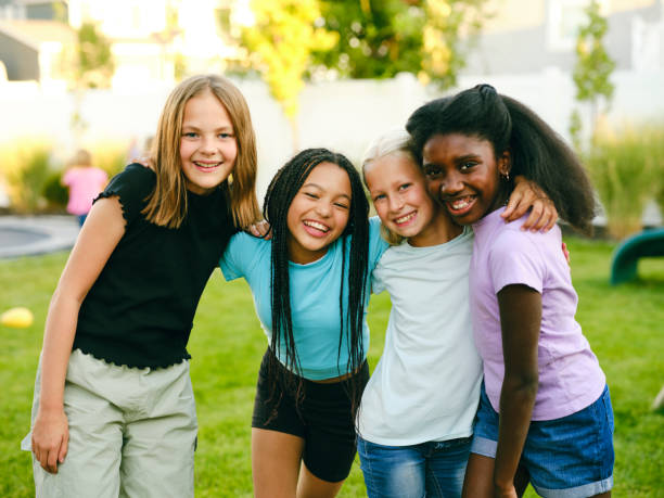 istock Young Girls Having Fun in a Backyard 2170069042