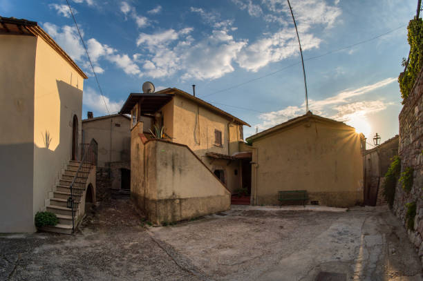 istock Small square of Finocchieto hamlet 2170077061