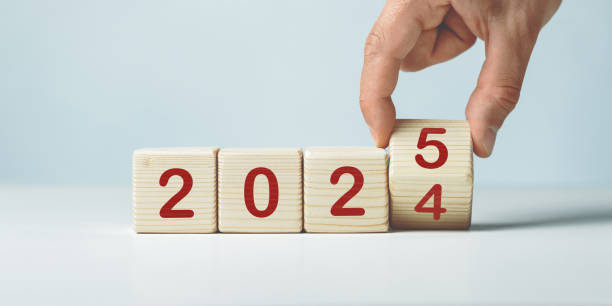 istock 2025 year written on wooden cubes 2170083366