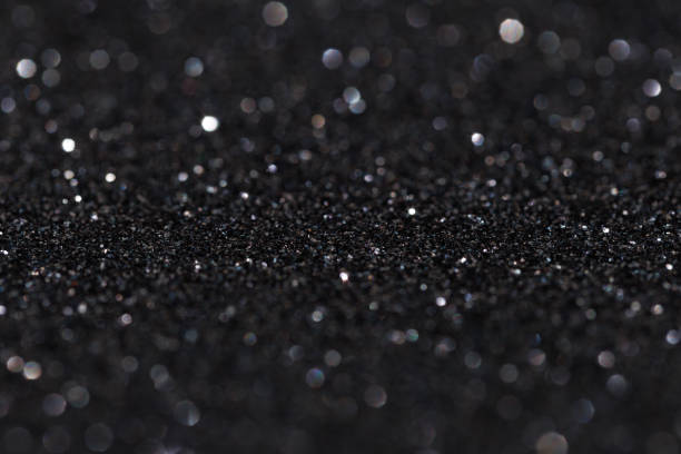 istock Glitter vintage lights background, light silver and black 2170083680