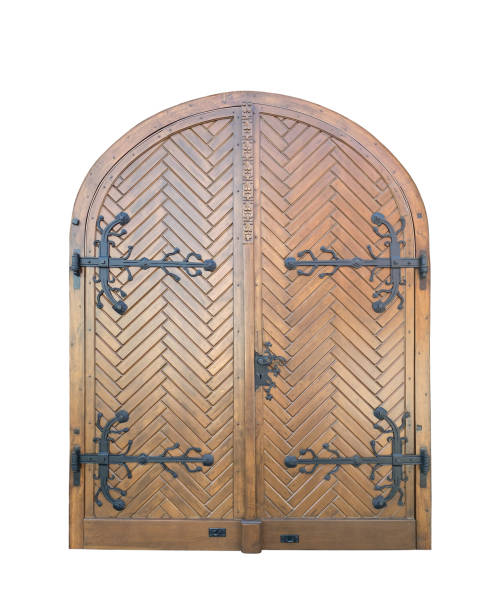 Massive wooden doors, Santo Domingo, Dominican Republic