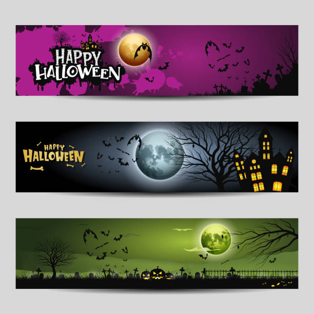 Scary Background for Happy Halloween Celebrations