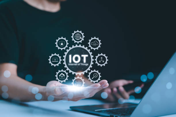 istock IoT Technology, Internet of Things. Internet of Things (IoT) concept. illustration features interconnected gears representing various smart devices, technologies, emphasizing connectivity, innovation, 2170095477