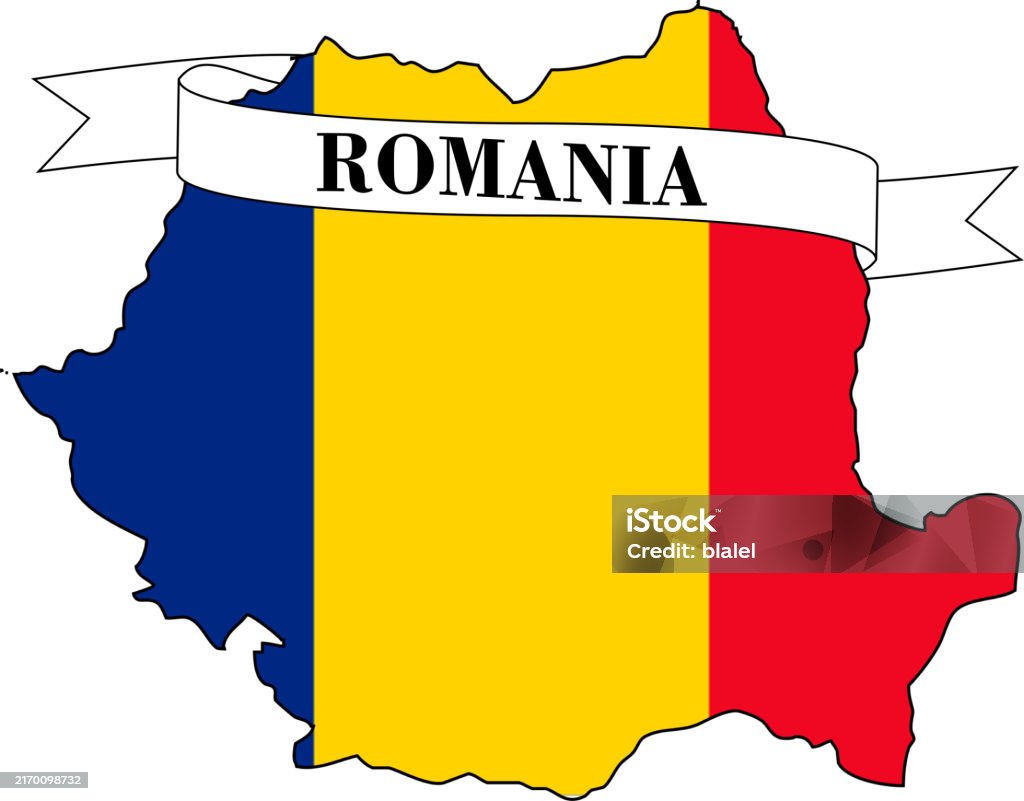 Romania Flag Computer Romania Flag Map Stock Illustration - Download Image Now - Computer ...