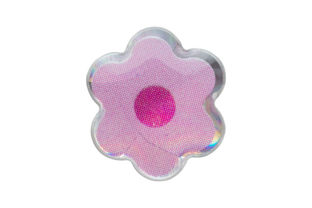 istock flower shape sticker isolated on white background 2170104415