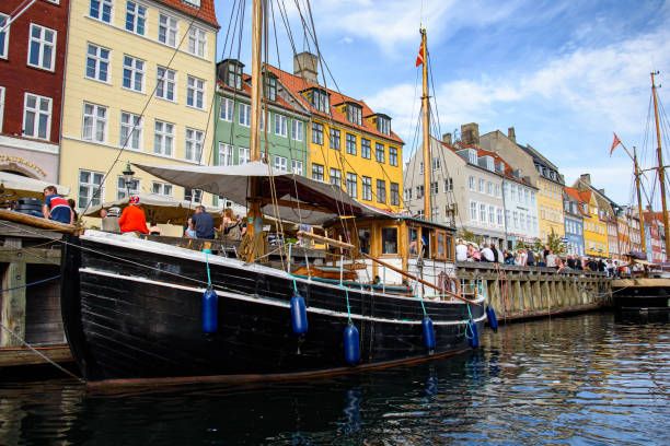 istock Canal in Nyhavn Harbour. Copenhagen, Denmark 2170108651