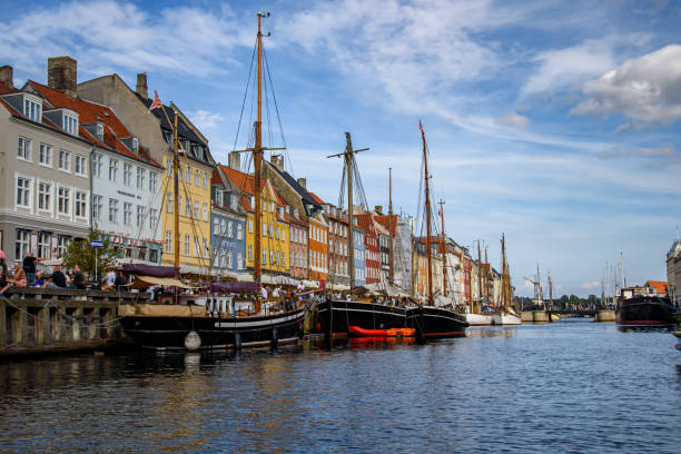 istock Canal in Nyhavn Harbour. Copenhagen, Denmark 2170108652