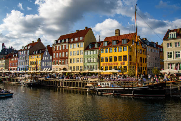 istock Canal in Nyhavn Harbour. Copenhagen, Denmark 2170108663