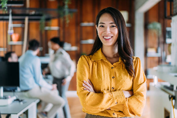 istock Successful businesswoman in the office. 2170109531